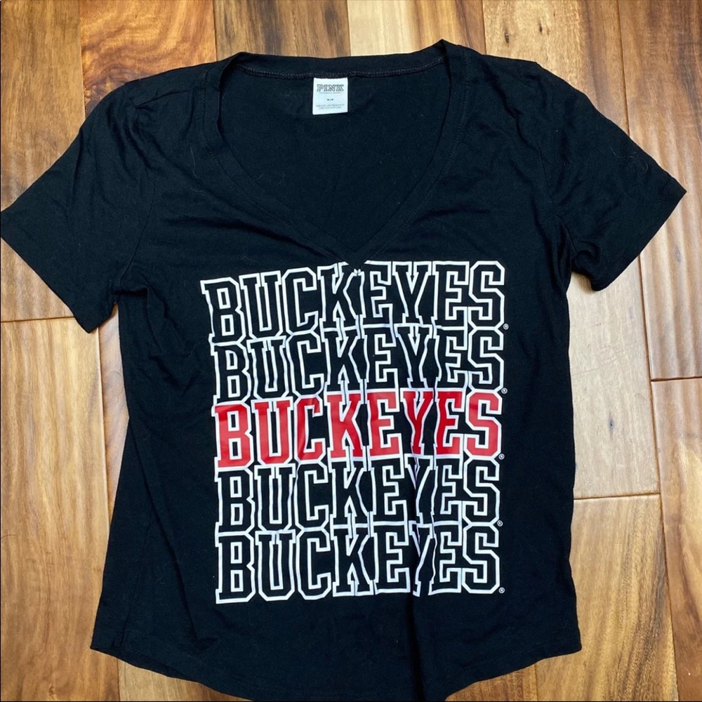 PINK OSU Buckeyes Top